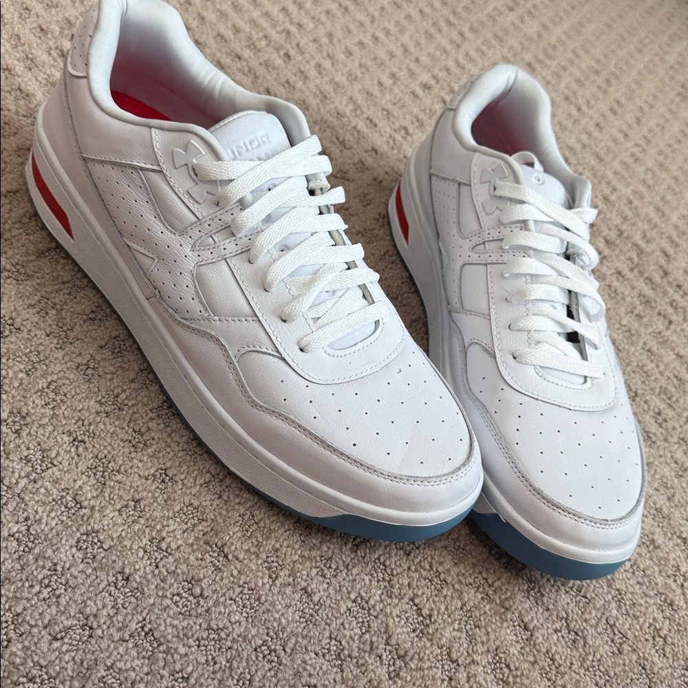 UA Court 96 White/Red/Blue